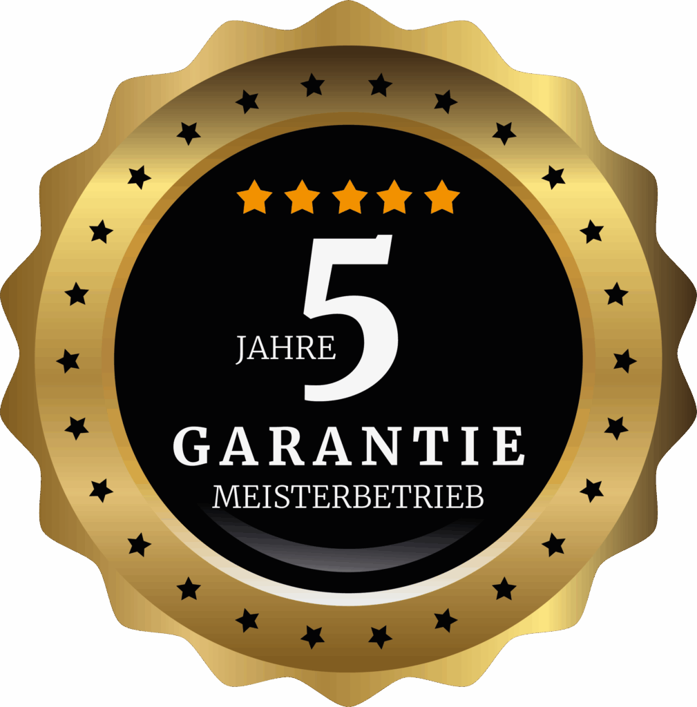 5 Jahre Garantie
