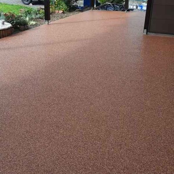 Steinteppich im Außenbereich